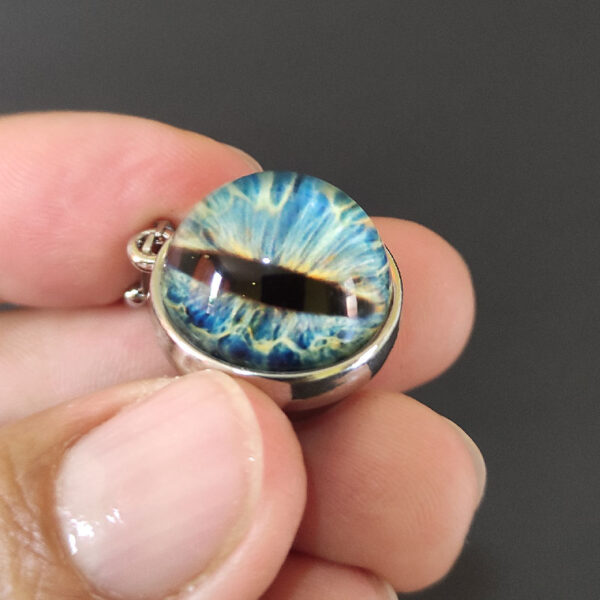 Collar Ojo Malvado Azul - Imagen 4