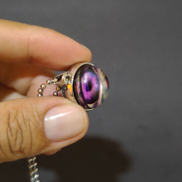 Collar Ojo de Dragón Purple - Imagen 3