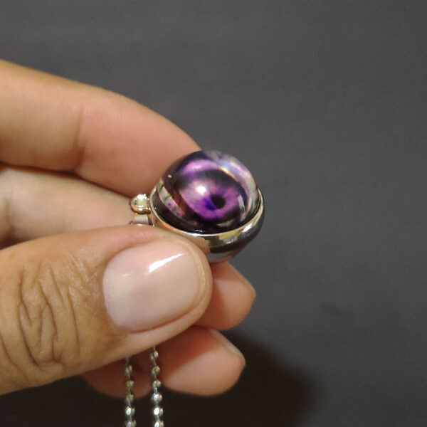 Collar Ojo de Dragón Purple - Imagen 4