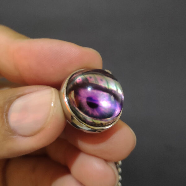 Collar Ojo de Dragón Purple - Imagen 5