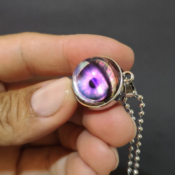 Collar Ojo de Dragón Purple - Imagen 6