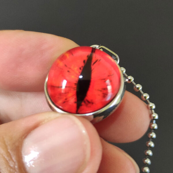 Collar Ojo Malvado Rojo - Imagen 5