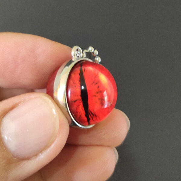 Collar Ojo Malvado Rojo - Imagen 6