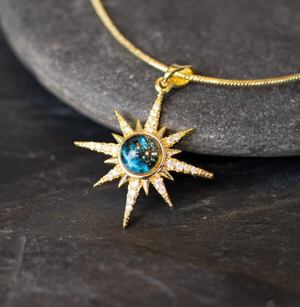 Collar Estrella Polar Dorada