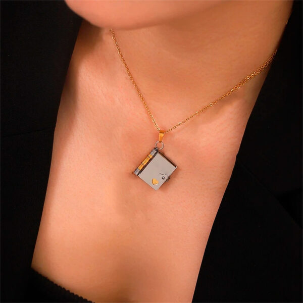 Collar o Llavero Librito Alma Eterna - Imagen 2