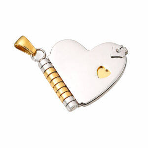 Collar o Llavero Librito Corazón Eterno